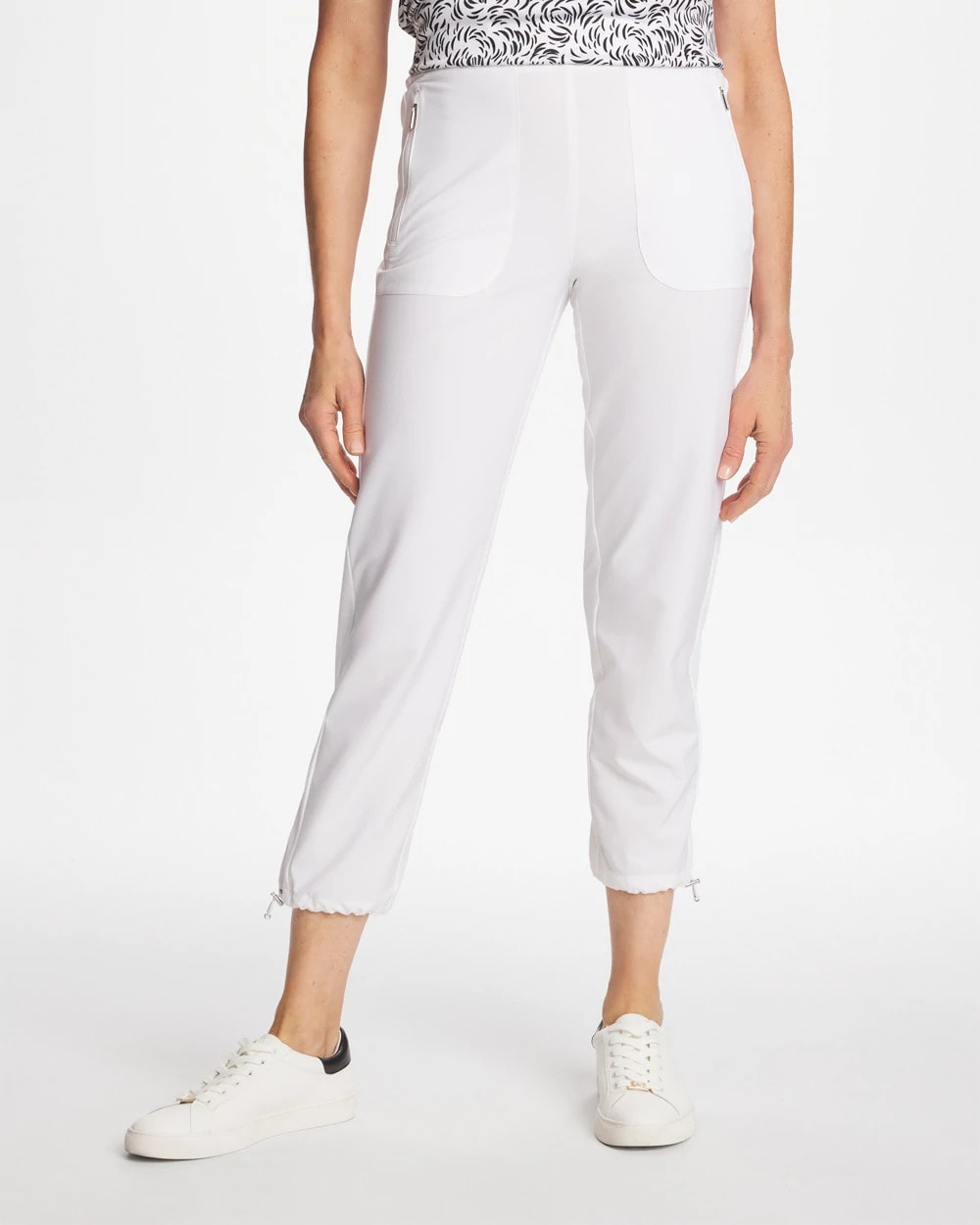 Zenergy® UPF Rib Mix Cropped Pants | Chico's